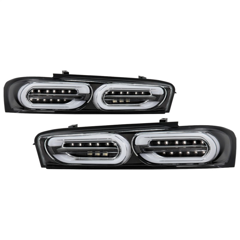Spyder 5087218 fits Chevy 16-18 Camaro Halogen LED Tail Lights Black ALT-YD-CCA
