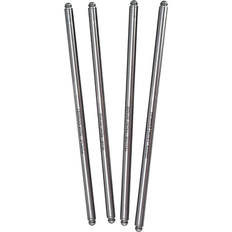 S&S Cycle 930-0046 1999+ BT Steel Non-Adjustable Pushrod Set