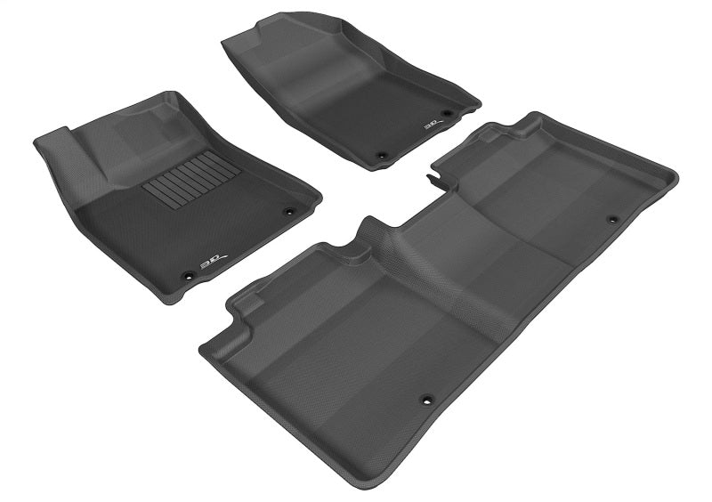 3D MAXpider 2018-2020 fits Infiniti Q50/Q60 Kagu 1st Row Floormat - Black