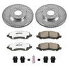 PowerStop K094 26 06 fits Mitsubishi Eclipse Front Z26 Street Warrior Brake Kit