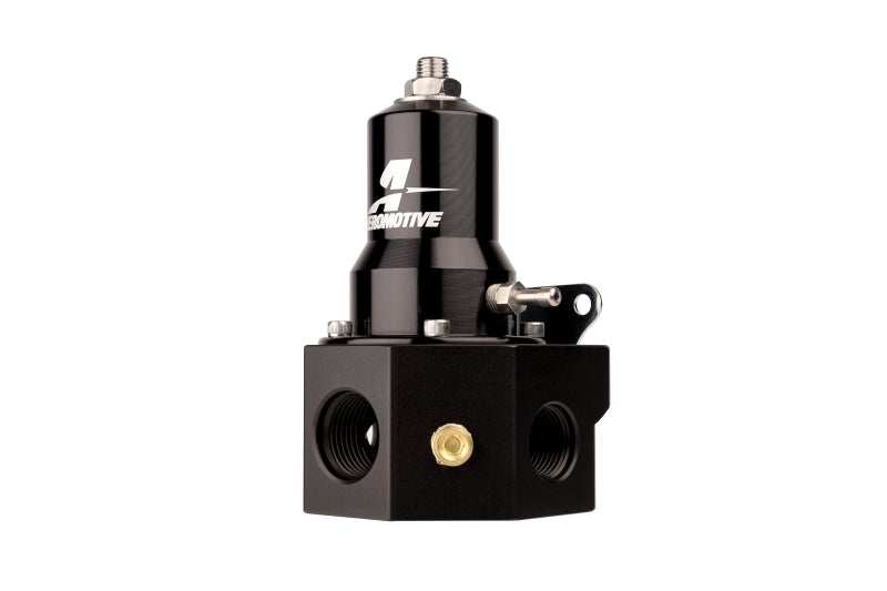 Aeromotive 13145 Adjustable Fuel Pressure Regulator 0PSI .313 Valve -3x -8 / 1x
