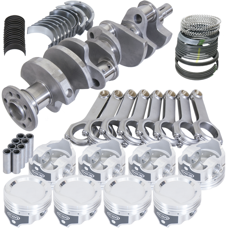 Eagle 20151060 fits Chrysler 318 4.000in Crank 6.123in H-Beam -23cc 3.970in Pistons Rotating Assembly