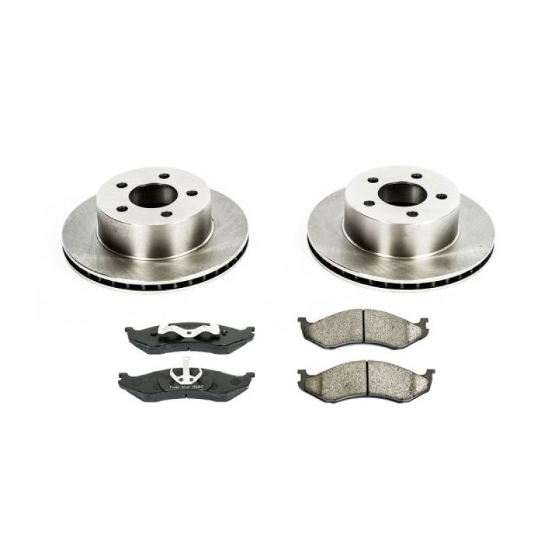 PowerStop KOE2119 fits Jeep 90-99 Cherokee Front Autospecialty Brake Kit