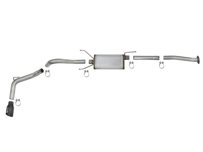 AFE 49-46042-B orce-Xp 2-1/2in 304 SS Cat-Back Exhaust w/Black Tips 2016+ fits
