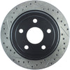 Stoptech 127.58007R Slotted & Drilled Sport Brake Rotor 11-17 Jeep Grand Cherokee (Excludes SRT8)