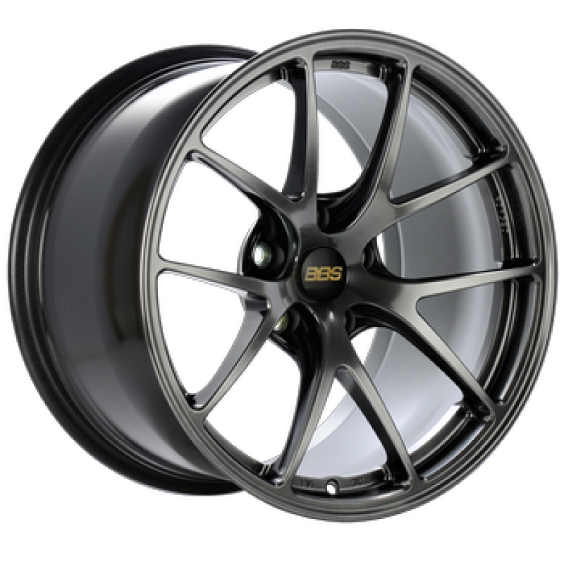 BBS RIA035DB RI-A 18x9 5x114.3 ET50 82mm PFS Required Diamond Black Wheel
