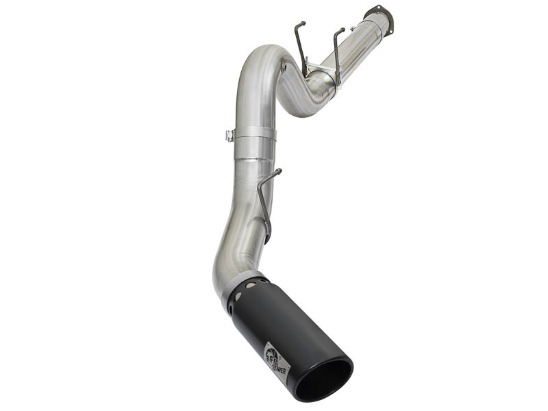 AFE 49-03090-B 5in DPF-Back Alum Steel Exhaust System w/Black Tip 2017 fits For