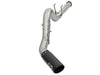 AFE 49-03090-B 5in DPF-Back Alum Steel Exhaust System w/Black Tip 2017 fits For