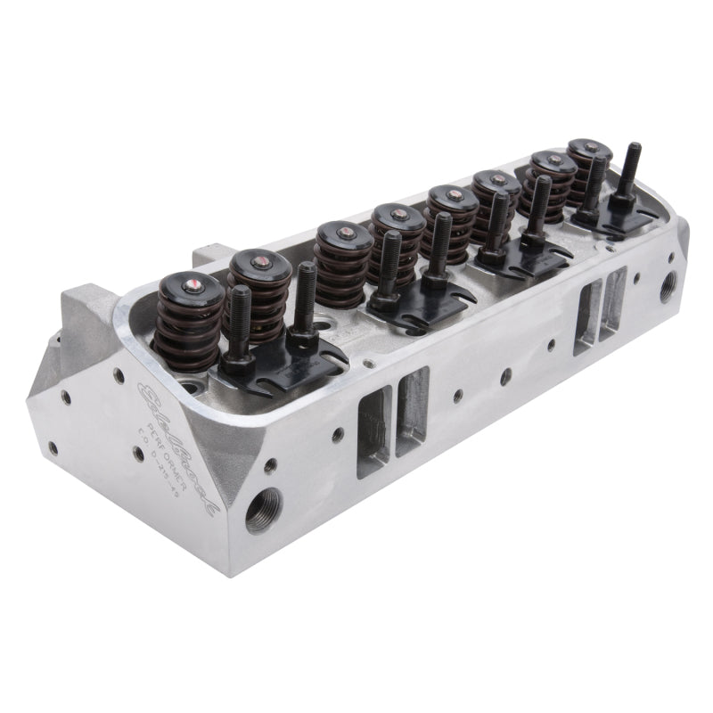 Edelbrock 61525 Cylinder Head Performer RPM CNC fits Pontiac 1962-1969 455 CI V8 87 cc Combustion Chamber
