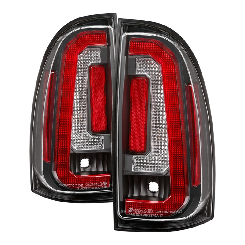 Spyder 5085467 fits Toyota 05-15 Tacoma LED Tail Lights (Not Compatible w/OEM L
