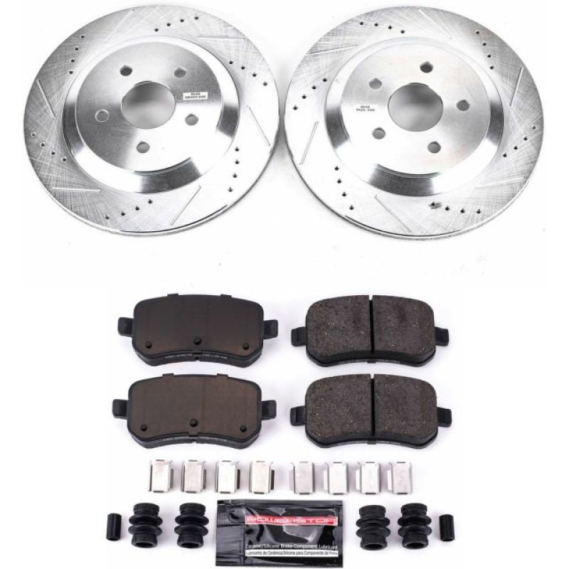 PowerStop K3061 fits Ford 04-07 Freestar Rear Z23 Evolution Sport Brake Kit