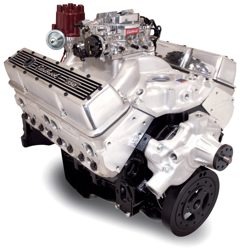 Edelbrock 46410 Crate Engine Edelbrock 9 0 1 Performer E-Tec w/ Short Water Pump As Cast