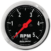 AutoMeter 2497 Autometer Traditional Chrome 2-1/16in 5K RPM In-Dash Mechanical Tachometer
