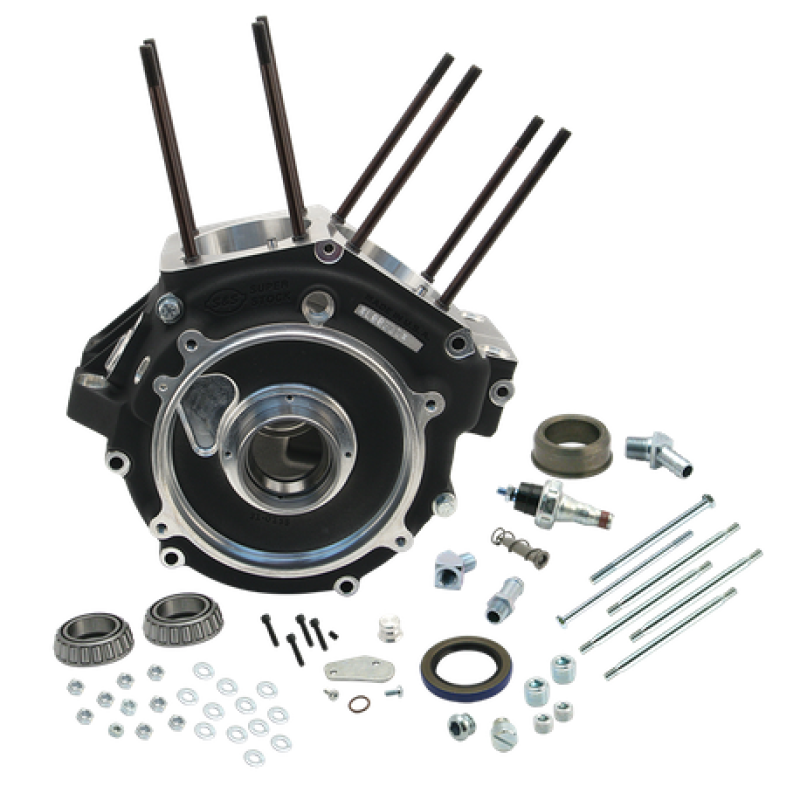 S&S 31-0052 Cycle 84-91 BT w/ Stock Bore Super Stock Alternator Style Crankcase