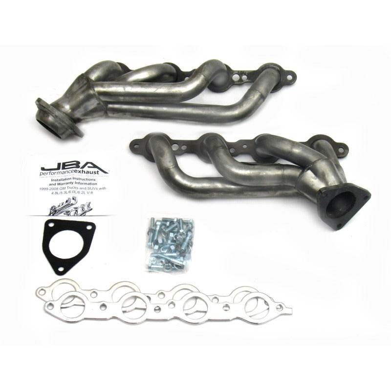 JBA 1850S-2 GM Truck 4.8L/5.3L LS Raw 409 Cat4Ward Header