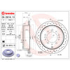 Brembo OE 09.D618.1X 14 20 fits Infiniti QX60/15-22 Nissan Murano/13-20 Nissan P