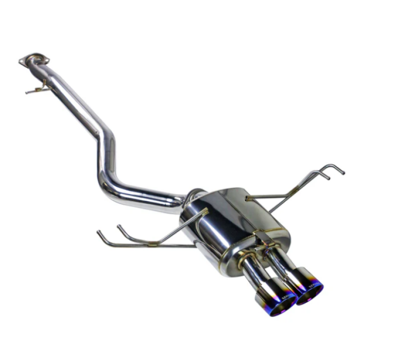 Remark RK-C2076T-05T 2022+ fits Toyota GR Corolla Catback Exhaust - Dual Tips Center Exit (Burnt SS)