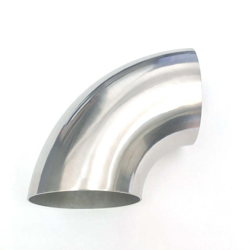 Ticon 101-08954-3110 Industries 3.5in. Titanium 90 Degree Elbow 1D 1.2mm/.049in. No Leg