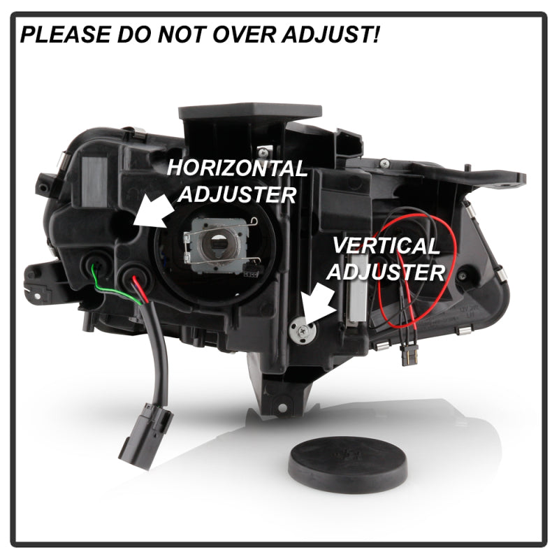 Spyder 5087379 fits Chevy 16-18 Camaro (Do Not Fit Halogen) Projector Headlight