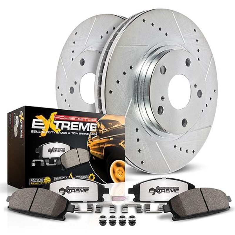 Power Stop K8926-36 2023 fits Ford Bronco Sport Front Z36 Truck & Tow Brake Kit