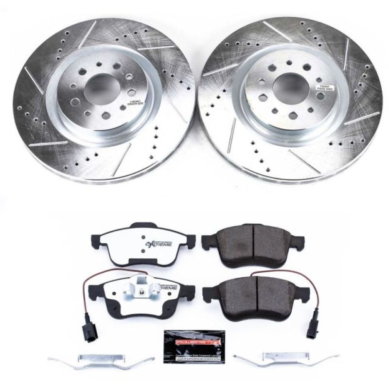 PowerStop K7302-36 15-18 fits Ram ProMaster City Front Z36 Truck & Tow Brake Kit