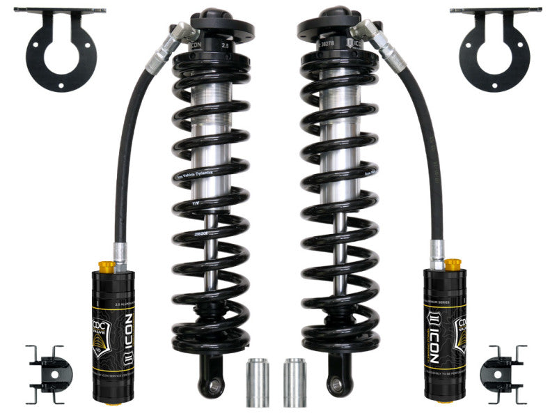 ICON 61721C 2005+ fits Ford F-250/F-350 Super Duty 4WD 4in 2.5 Series Shocks VS RR CDCV Bolt-In Conversion Kit