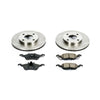 PowerStop KOE1358 fits Ford 00-04 Focus Front Autospecialty Brake Kit