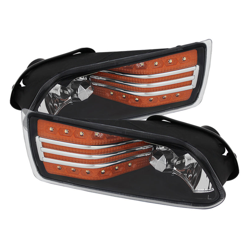 Spyder 5071620 fits Scion 05-10 TC LED Fog Lights w/Switch Clear FL-STC06-LED