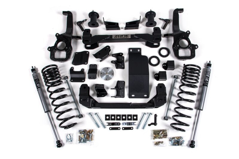 Zone Offroad ZOND149F 2025 fits Ram 1500 4WD 6in Front 5in Rear Susp. Lift Syste