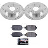 PowerStop K7515 fits Mazda 17-18 3 Rear Z23 Evolution Sport Brake Kit