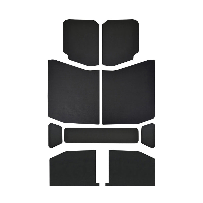 DEI 50172 fits Jeep 18-23 Wrangler JL 4-Door Boom Mat Headliner - 9 Piece - Bla