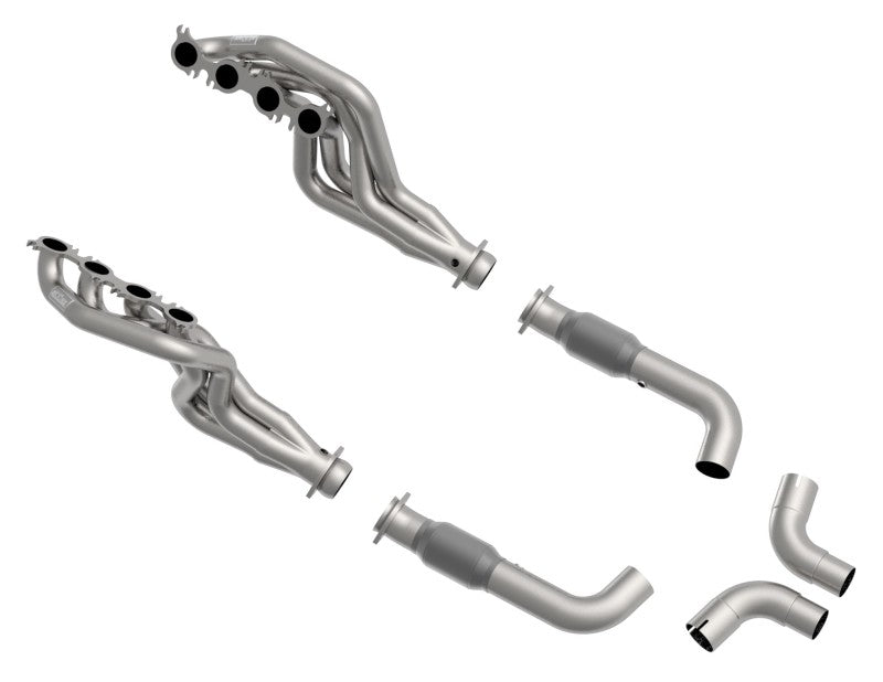 Kooks 1156H630 2020 Mustang GT500 5.2L 2in x 3in SS Headers w/GREEN Catted Connection Pipe