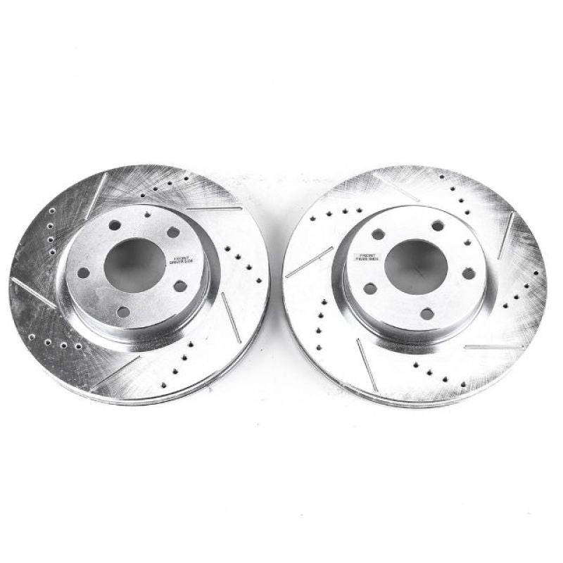 PowerStop fits Mazda 14-18 3 Front Evolution Drilled & Slotted Rotors - Pair