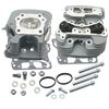 S&S 106-3255 Cycle 08-16 Touring Super Stock 89cc Cylinder Head Kit - Silver