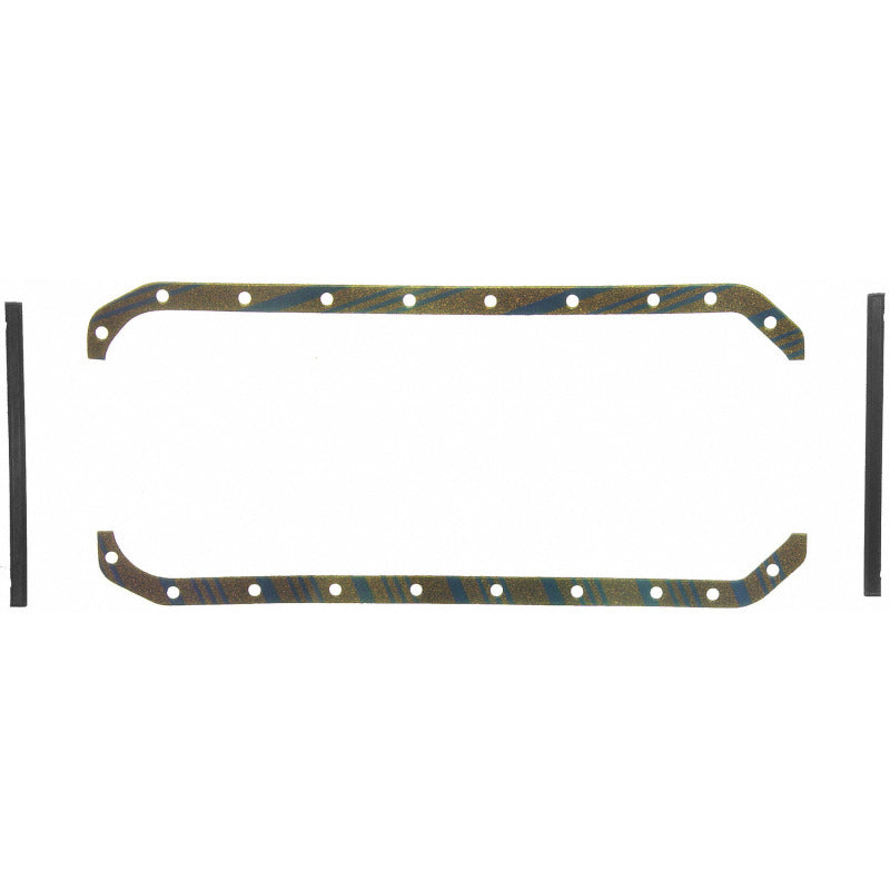 Fel-Pro OS6488C OS 6488 C Engine Oil Pan Gasket Set 20 Bolt Hole Multi Piece Gasket