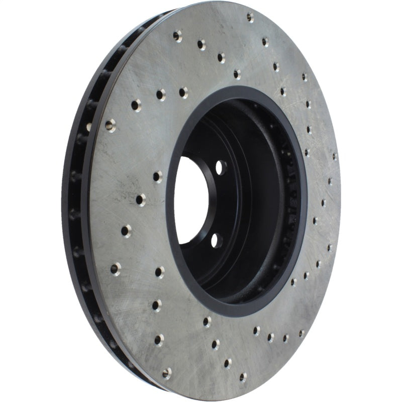 Stoptech 128.34070CR 09-10 BMW 535i xDrive SportStop Cryo Cross Drilled Front Right Rotor