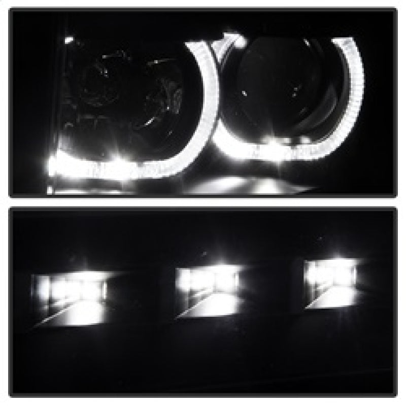 9032226 Xtune fits Ford 09-14 F150 Projector Headlights Halogen Model Only LED