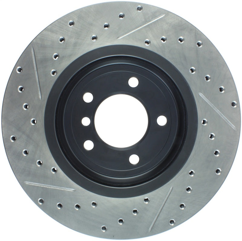 Stoptech 127.34052L 06-08 BMW Z4 / 00-07 330 Series (E46/E90) Slotted & Drilled Left Front Rotor