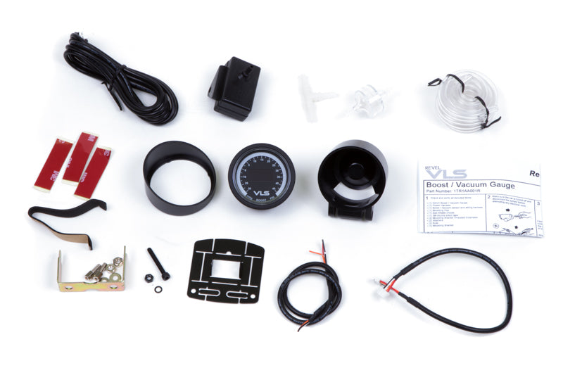 Revel 1TR1AA001R VLS 52mm 30inHg-45PSI Digital OLED Boost Gauge