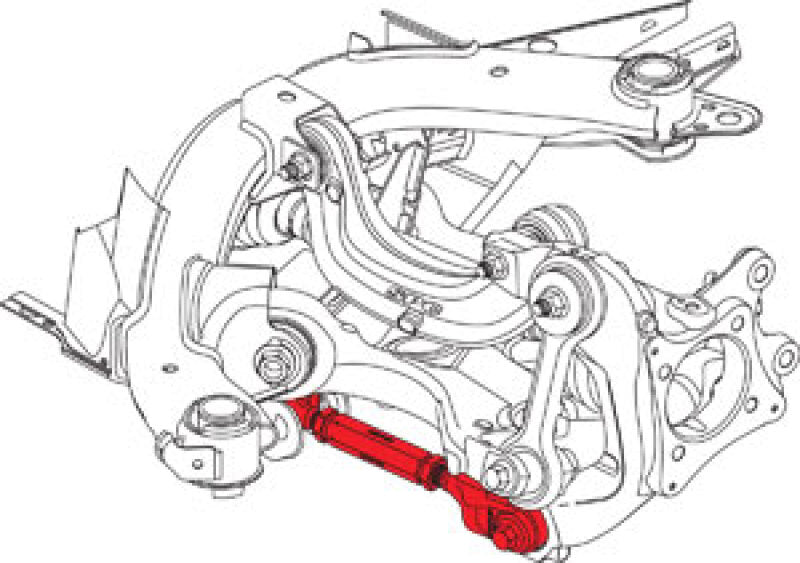 SPC Performance 72380 15-20 fits Ford Mustang Toe Control Arm