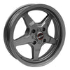 Race Star 91-537021G 91 Drag Star 15x3.75 4x108bc 1.50bs Direct Drill Met Gry Wheel