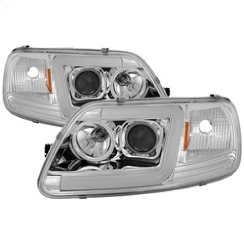 Spyder 5084644 fits Ford 97-03 F-150 (After 6/1997) V2 Proj Headlights DRL LED