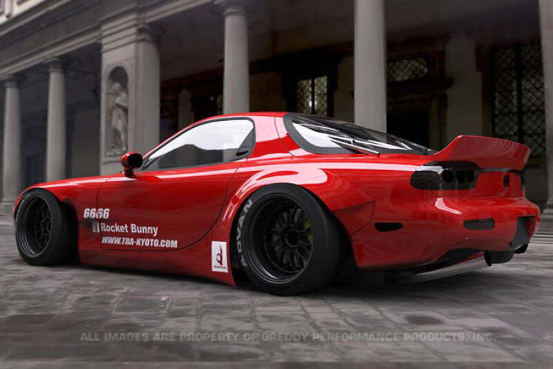 GReddy 17040213 X Rocket Bunny FD3S V2 Side Skirts Set