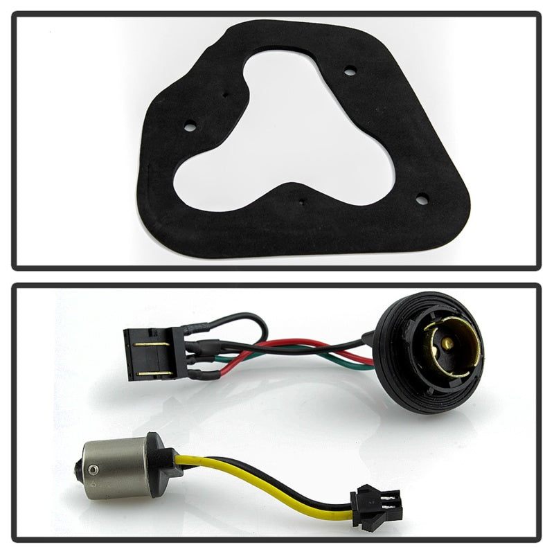 Spyder 5086068 fits Pontiac 08-09 G8 Version 2 Light Bar LED Tail Lights - Blac