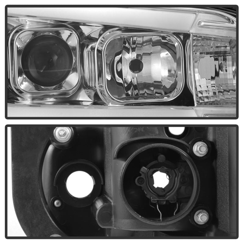 Spyder 5085238 fits Dodge 06-10 Charger Projector Headlights - LED Light Bar -