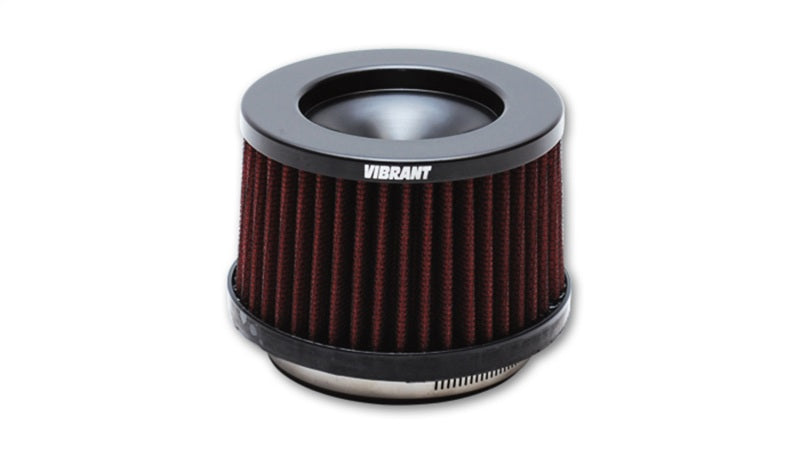 Vibrant 10931 The Classic Perf Air Filter 4.75in O.D.Conex3-5 Turbo Outlets