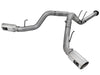 AFE 49-43065-P BORE HD 4in 409-SS DPF-Back Exhaust w/Polished Tip 11-14 fits Fo