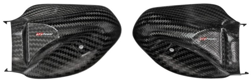 AFE 58-10005SC um Black Series Carbon Fiber Dynamic Air Scoop - fits BMW M5 (F9