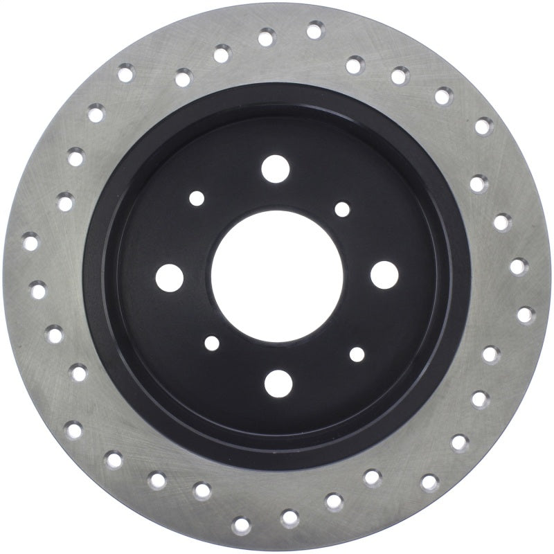 Stoptech 128.40017L Acura & Honda Civic/Del Sol Drilled Left Rear Rotor