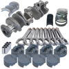 Eagle 515044185 fits Pontiac 455 4.500in Crank 6.800in H-Beam -6cc Flat Top 4.185in Pistons Rotating Assembly